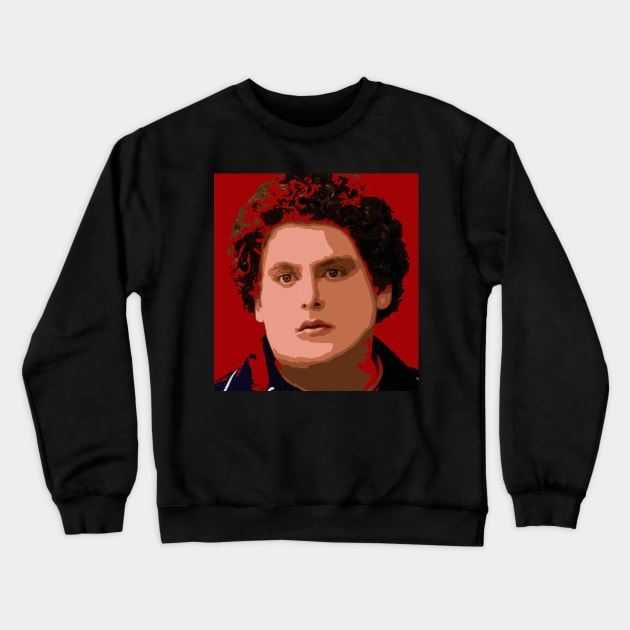 jonah hill Crewneck Sweatshirt by oryan80